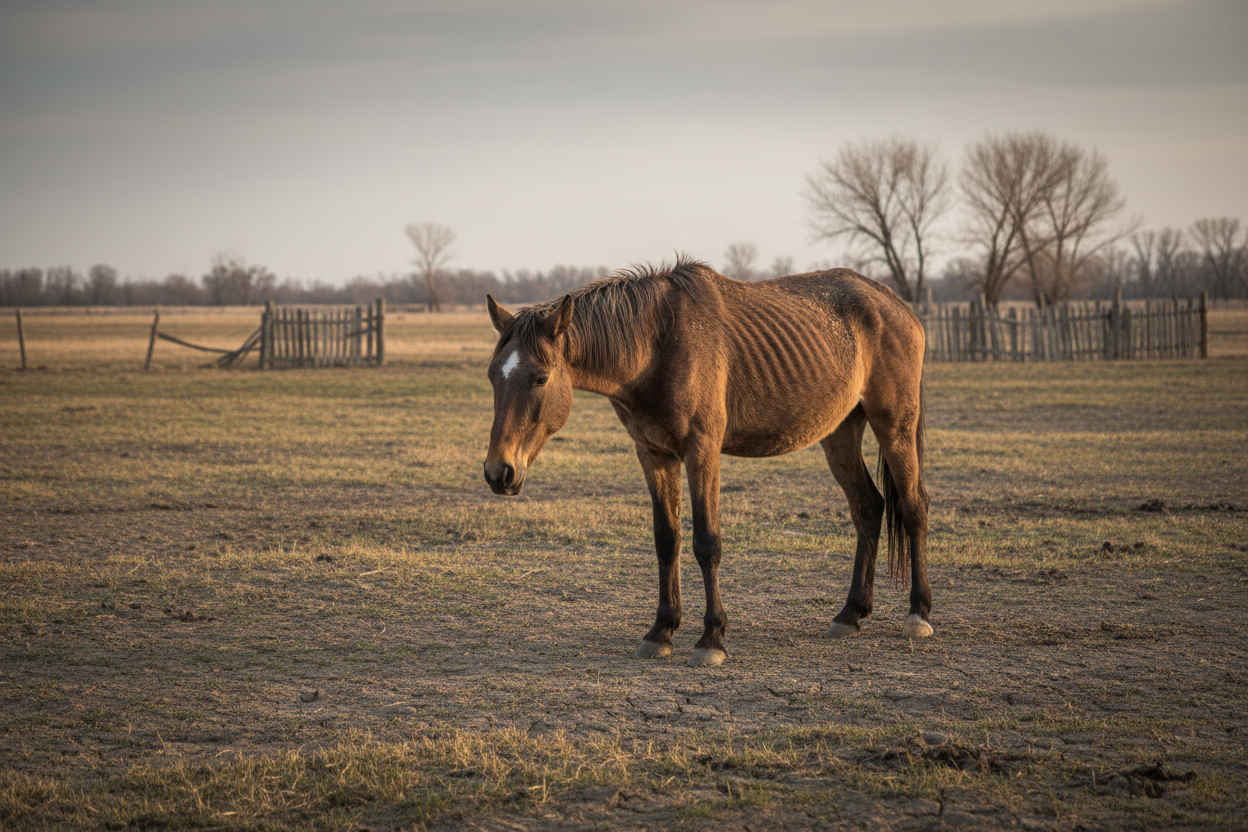 Undernæret Hest: Årsager, Symptomer og Løsninger